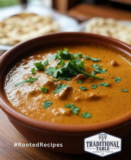 Golden Butter Chicken with Ghee
