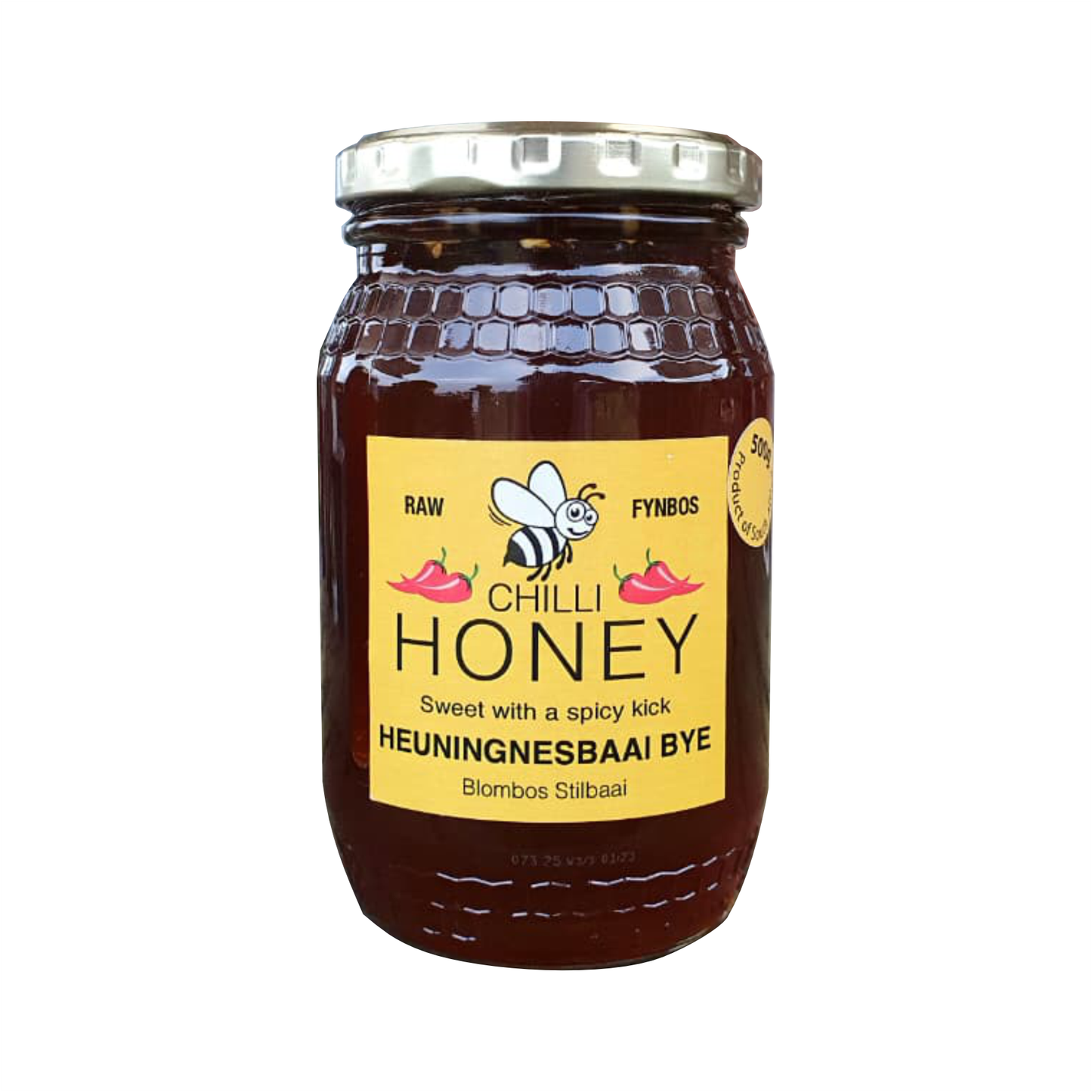 Heuningnesbaai Raw Fynbos Chilli Honey 500g