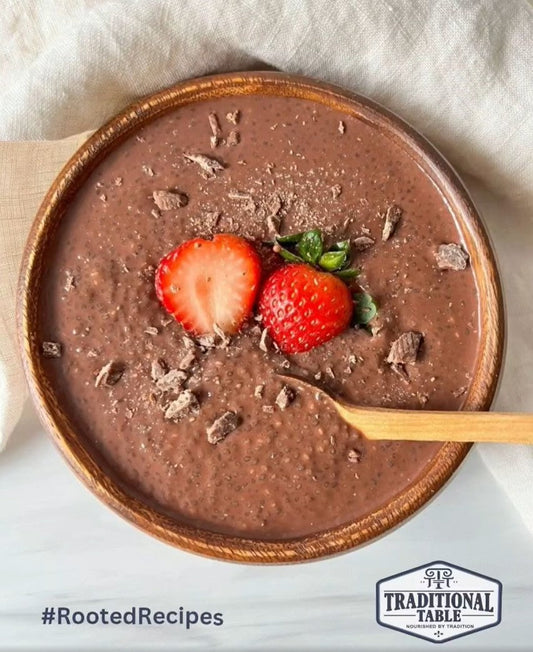 Chia Seed Chocolate Mousse