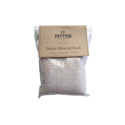 Detox Mineral Soak - Bath Tea Bag