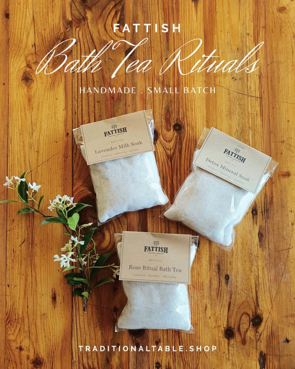 Detox Mineral Soak - Bath Tea Bag