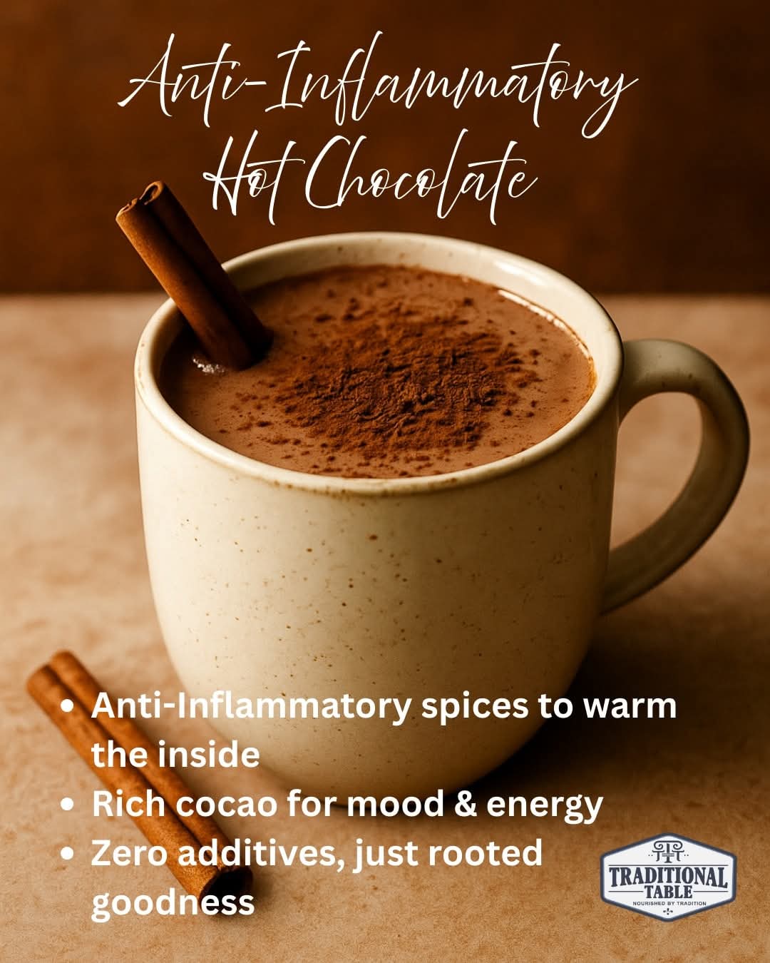 Anti-inflammatory Hot Chocolate