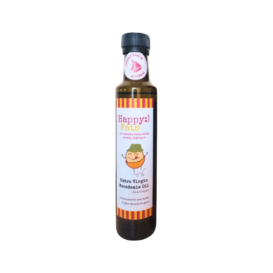 Happy Fats Extra Virgin Macadamia Oil 250ml